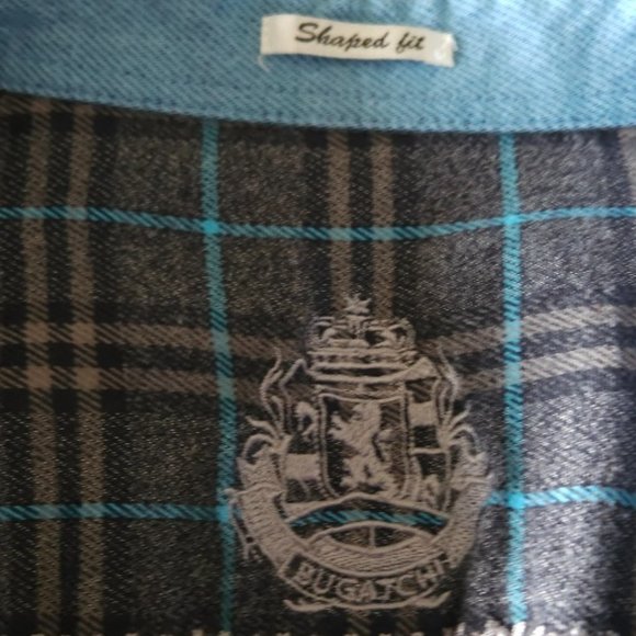 Bugatchi Flannel Plaid Shirt - Picture 7 of 7